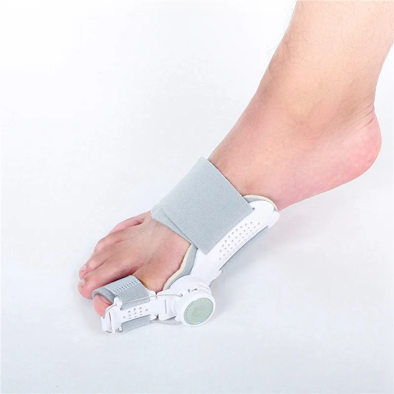 여성 및 남성용 ABBK-2X 무지외반증 교정기, 조절 가능한 노브 이중 교정 분리기, 스플린트 해머 토 스트레이트너