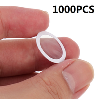 1000PCS Dimo Kazoo Film Replacement Peony White Membrane Flute Parts Musical Instrument Instruments Accessories Diaphragm