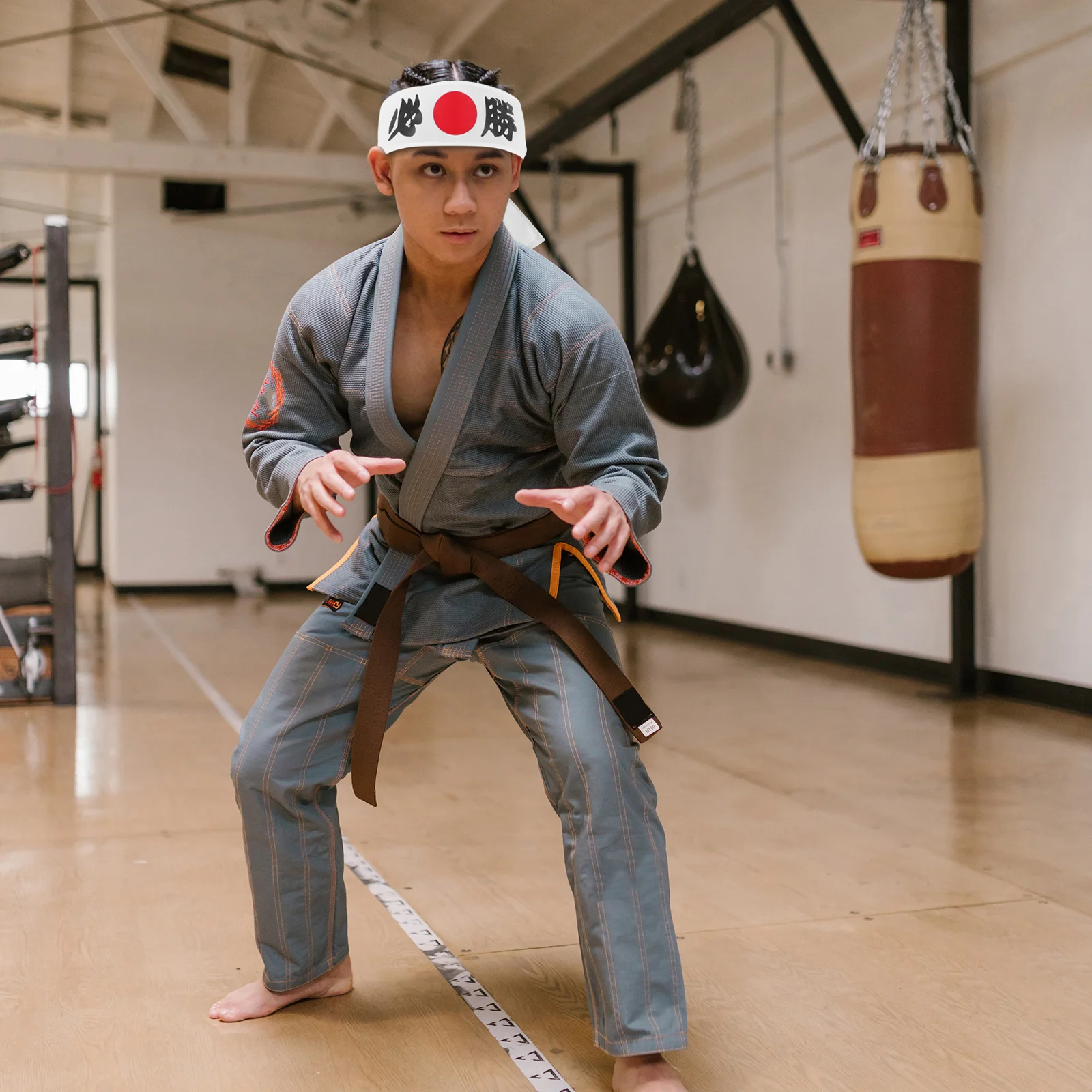 

2pcs Japanese Karate Headband Sushi Chef Bandana For Cooking Costume Party Martial Arts Training Adjustable Cotton