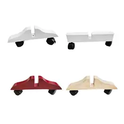 Room Divider Screen Holder Movable Wheel Wear Resistant Partition Base Wood Base Wood Frame for Libraries Office Bathroom