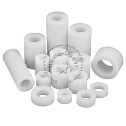 500 PCS M3&M4 Insulated Column Plastic Sleeve ABS Cushion High Column Washer Pillar Spacer Nelon Tube Isolation Washer Pipe