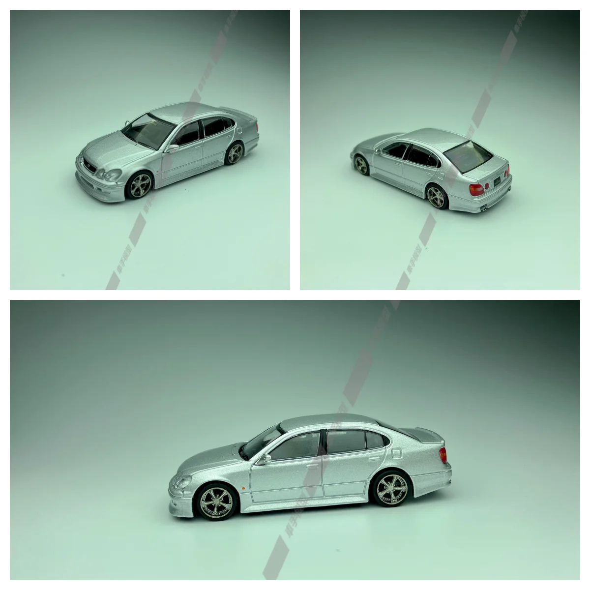 

Tarmac 1:64 Aristo JZS161 VERTEX Silver Diecast Model Car Alloy