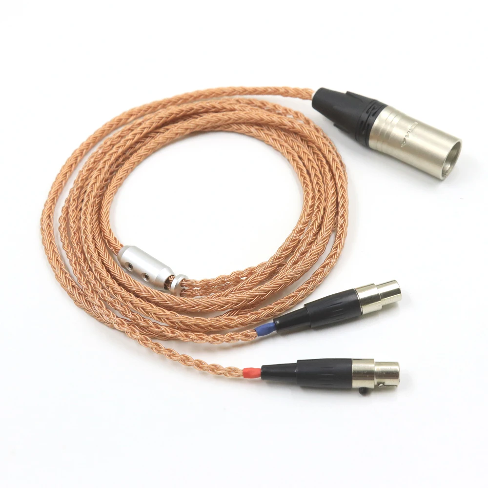 

New 4pin XLR Plug 99% Copper Earphone Headphone Upgrade Cable for Audeze LCD-3 LCD3 LCD-2 LCD2 LCD-4