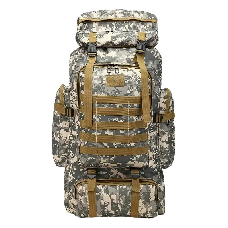 

Outdoor Camouflage Backpack Men Large Capacity Waterproof Outdoor Durable Double Shoulder Bag Travel Backpack for Men Hiking Bag