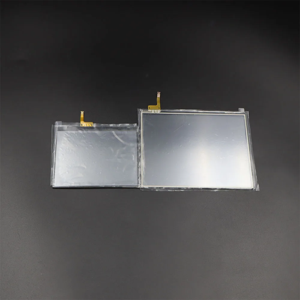 1 Juego de Panel de pantalla táctil de cristal digitalizador para consola de juegos Nintend 3DS 3DS XL LL con lápiz óptico retráctil de Metal y plástico