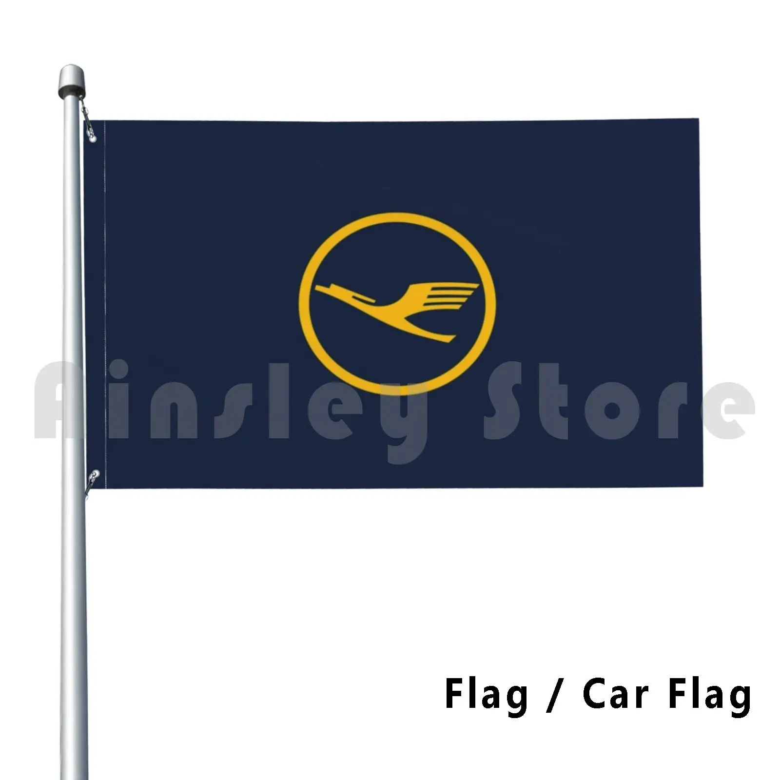 Lufthansa Outdoor Decor Flag Car Flag Lufthansa Aviation Jet Plane Pilot Captain Stripes Airways Boeing Airbus Airplane