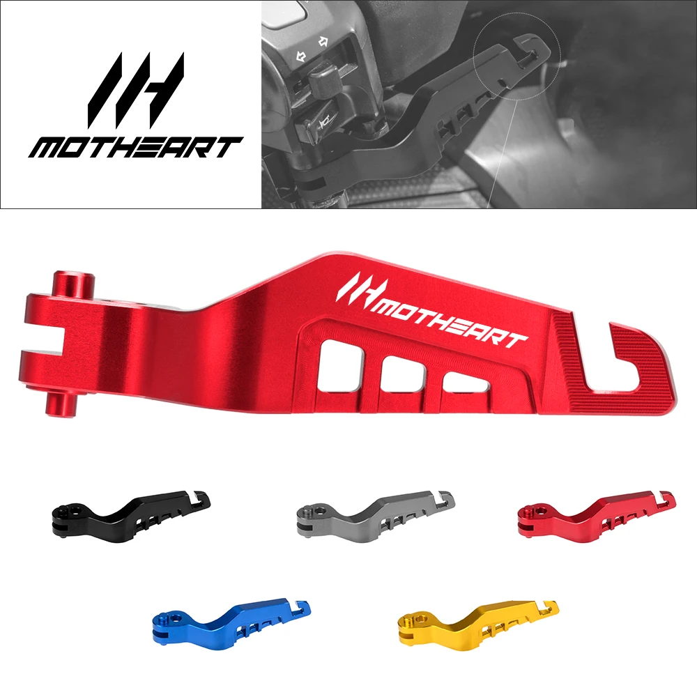 Levier de frein de stationnement pour moto, en aluminium CNC, pour TMAX560 2020-2023, TMAX530 2017-2019, TMAX500 2008-2011, accessoires de support stable
