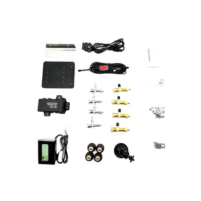 

Universal Vehicle 4 Wheels 18 Wheels RS232 TPMS Tire Pressure Sensor Tyre Pressure Monitoring System For Cars Tool