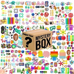 Random Fidget Toys Mystery Gifts Pack Surprise bag Fidget Set Antistress Relief Toys for kids party christmas