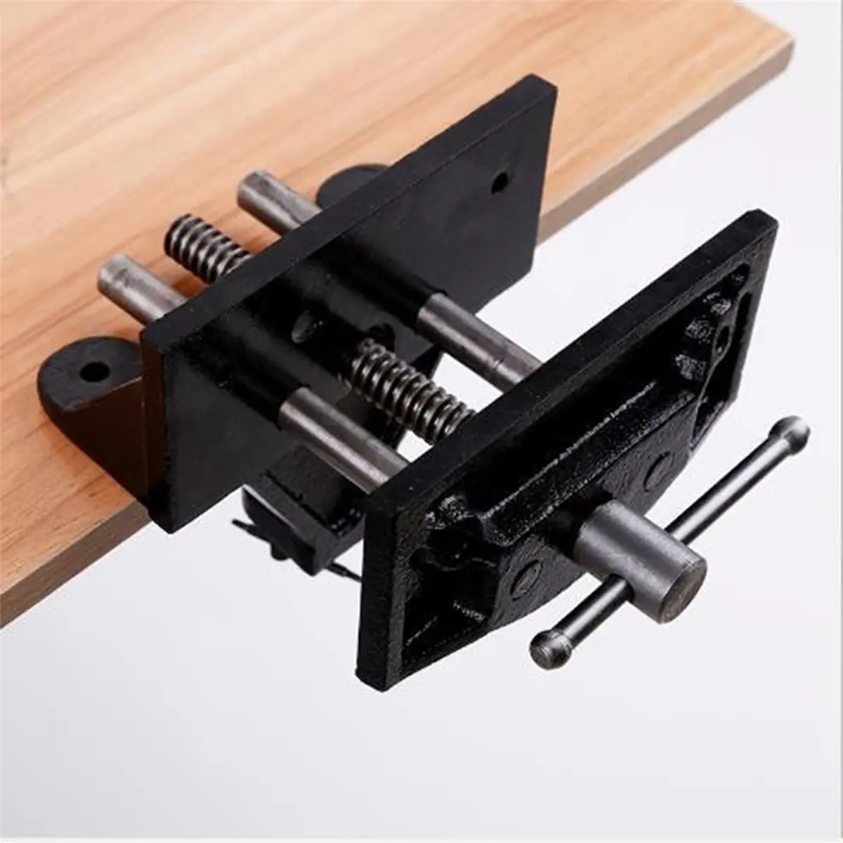 

【AT48】 NEW 6.5 Inch DIY Woodworking Table Clamp - Versatile Bench Vise for Crafting and Woodwork