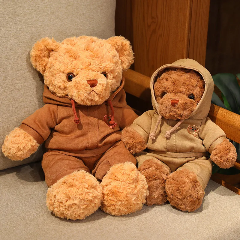 

Оптовые подарки, милый мультяшный медведь, плюшевая игрушка 38/50 см, мягкая кукла, высокое качество, подарок на день рождения, вечерние сувениры для детей