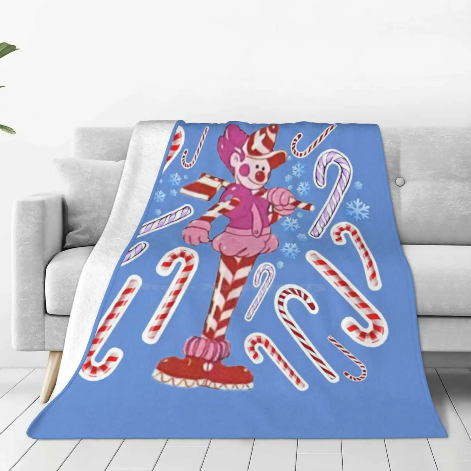 Candyland Mr. Mint Pattern Fashion Soft Warm Throw Blanket Candyland Mr Mint Candyland Queen Frostine Candyland Princess Lolly