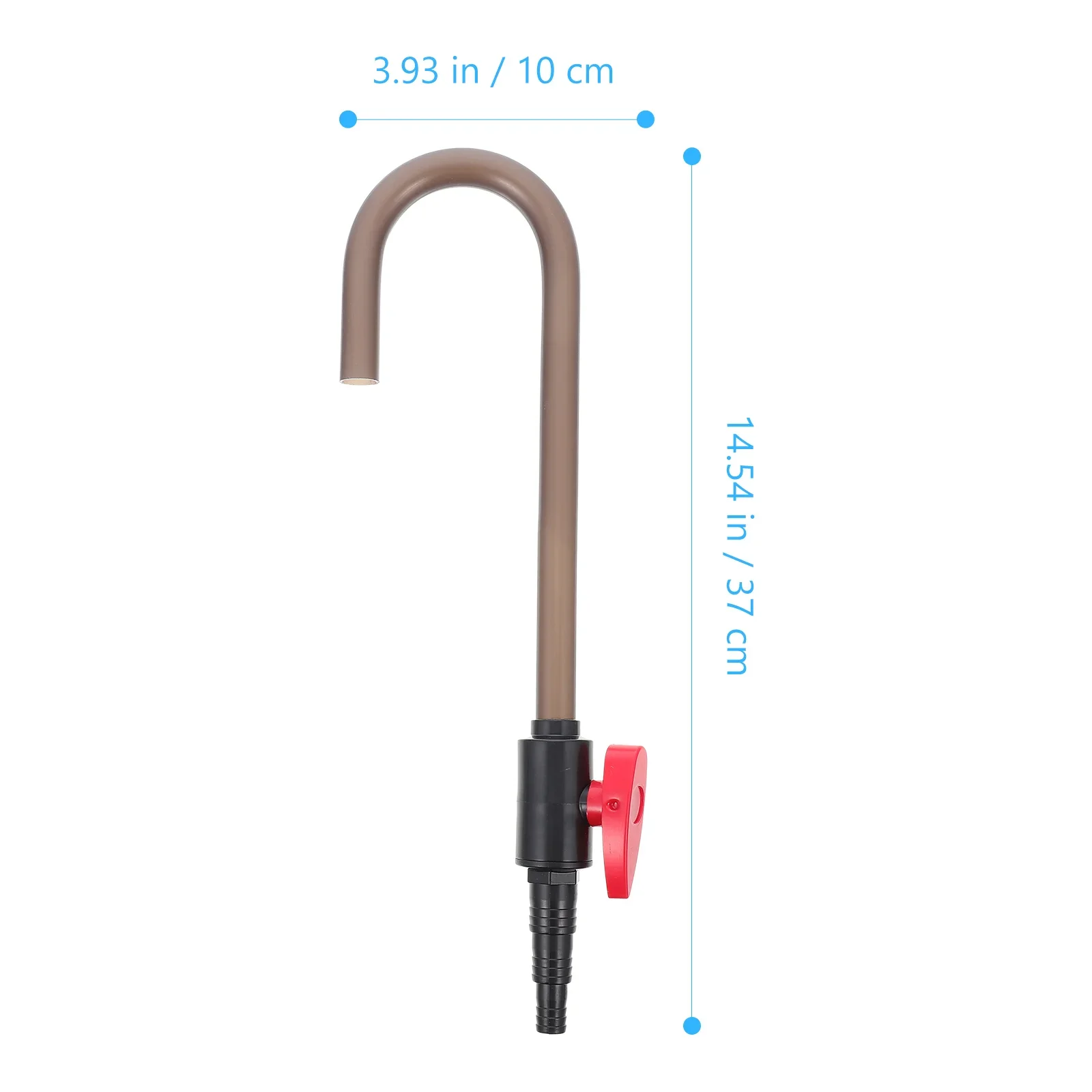 Plastic Hook Tank Water Aquarium Changer Cleaner Vacuum Pump Siphon Cleaning Tool Gravel Hanging Tools Type Change