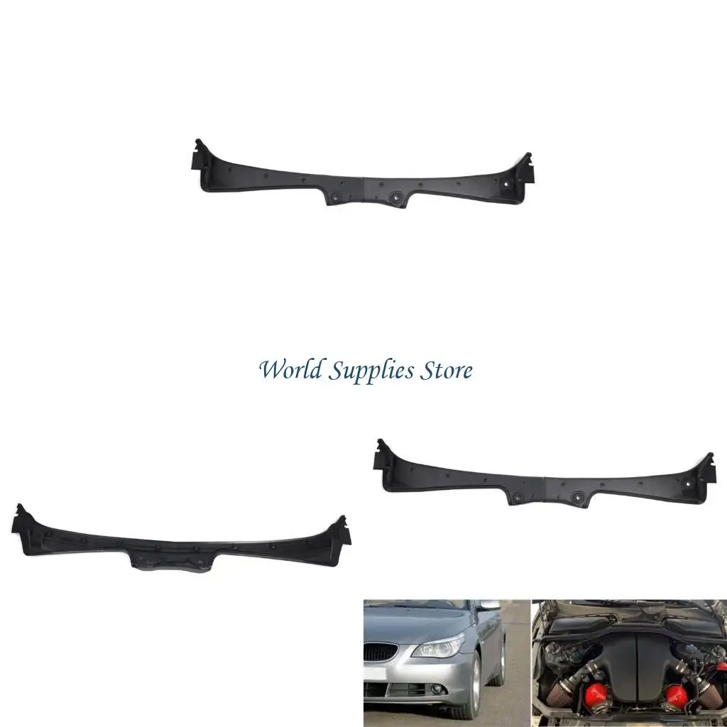 

G6KC Windshield Wiper Cowl Cover For E60 E61 Wiper Side Trim Cover Water Deflector Cowl Plate Replaces 51717027083