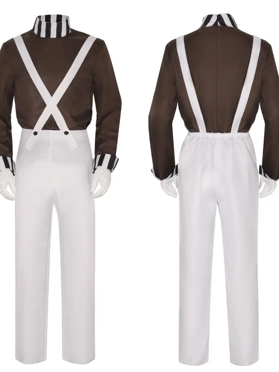 loween Costume Charlie And Cos Performer Men's  Clown Series National Stage Costume Women's Ethnic Traditional Wear