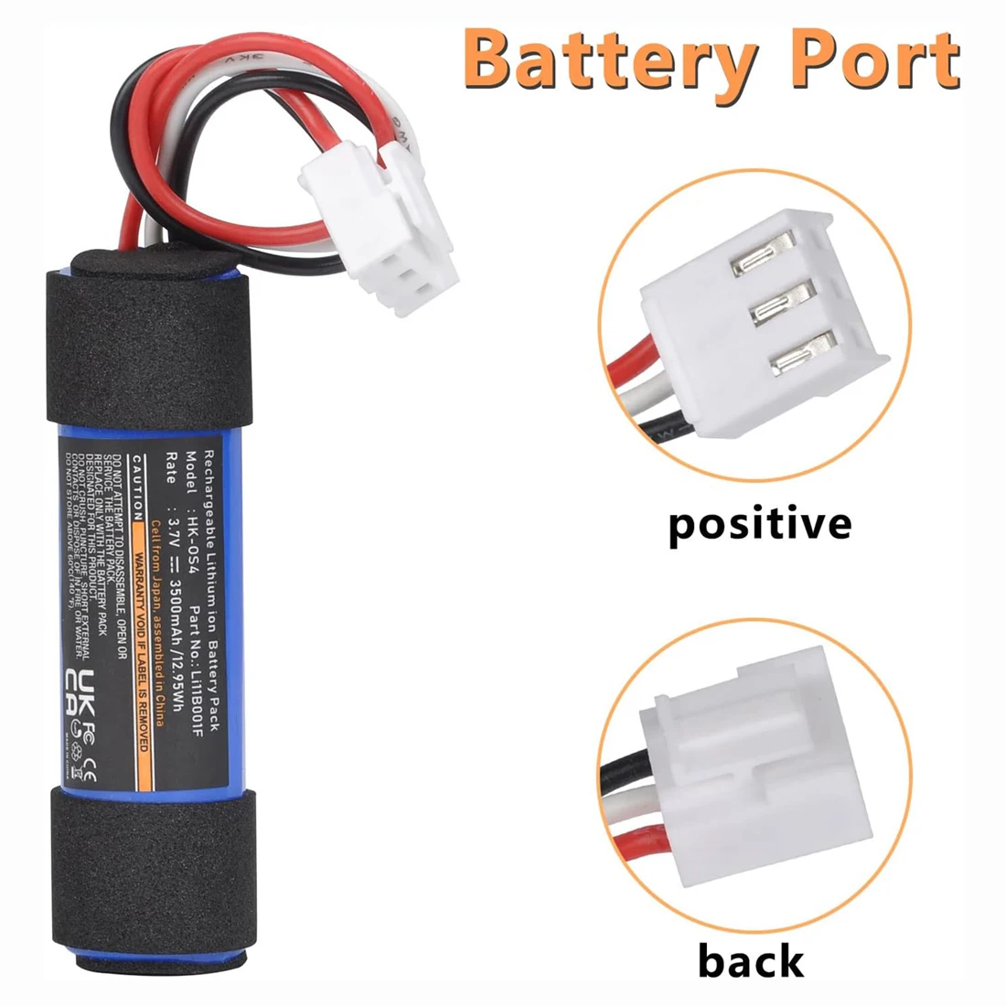 3500mAh Rechargeable Replacement Battery for Harman Kardon Onyx Studio 1/2/3/4 Wireless Bluetooth Speaker, HK Onyx Battery