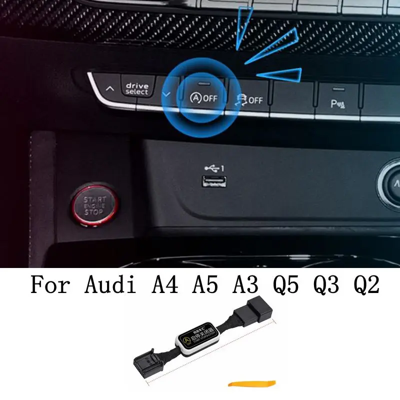Sistema de arranque automático de parada de coche, Sensor de Control de dispositivo apagado para Audi A4 B9/A5 F5 /A3 8V/Q5 FY/Q3 8U F3/Q2 S4 S5 RS4