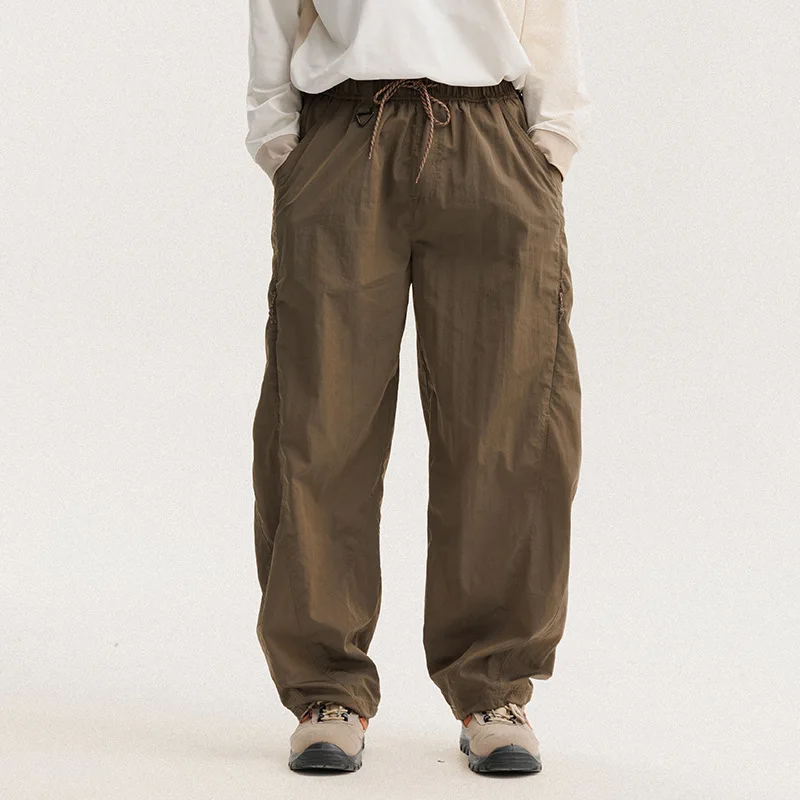 

Новые мужские легкие походные дышащие водонепроницаемые быстросохнущие свободные брюки-карго Techwear для занятий спортом на открытом воздухе, повседневные спортивные брюки