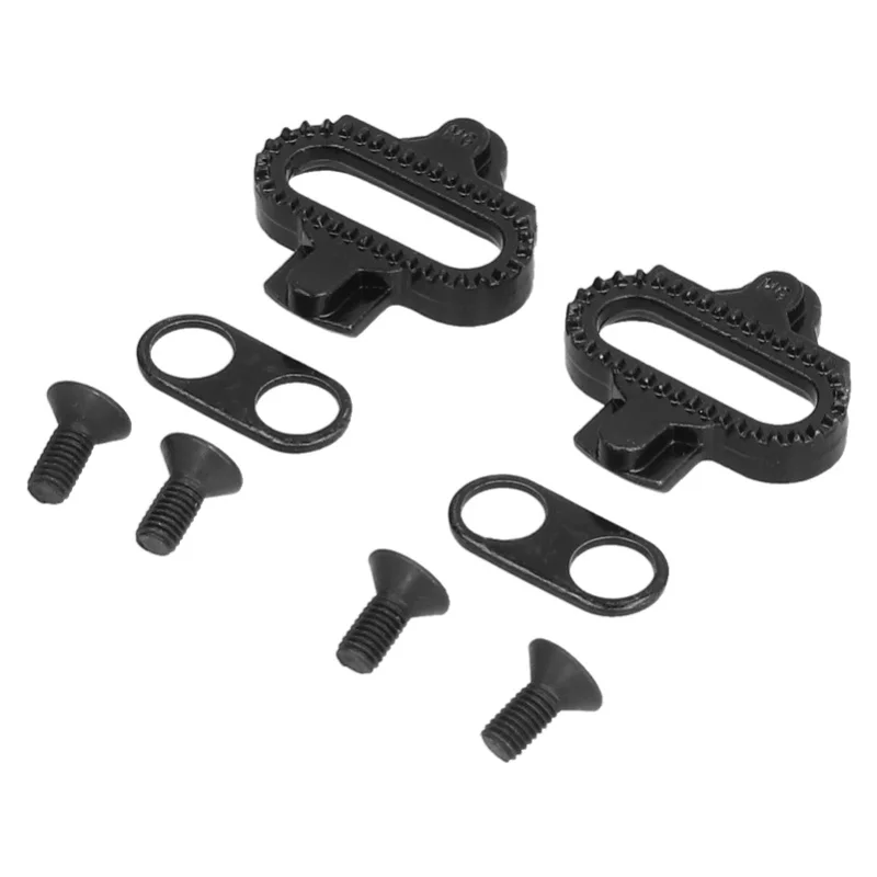 Bike Pedal Bicycle Clipless Cleat Plate Metal Riding Platform Set Kit SH51 For SPD Series