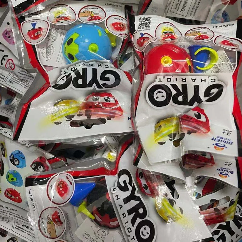 Fidget Stress Relieving Toy Spinner Fingertip Rotation Q Car Battle Gyroscope Children's Inertia Car Anti Anxiety Creative Toy