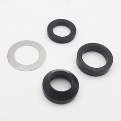 Bicycle Thru Axle Washer M12x3/7.5mm M15x0.2/5mm  Hubs Axle Flat/Conical Washers Aluminum Alloy Bicycle Components Parts