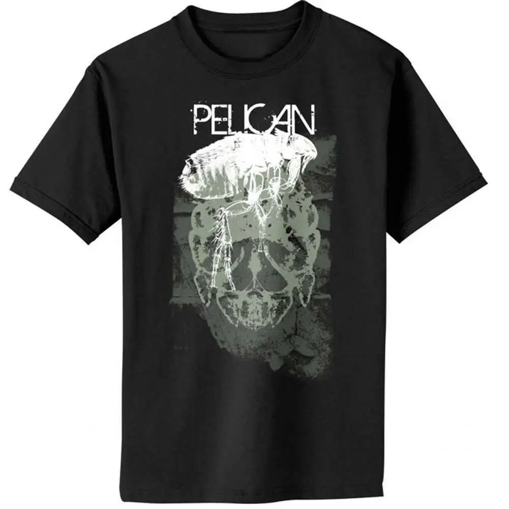 Men's Pelican Parasite T Shirt Slim Fit Small Black