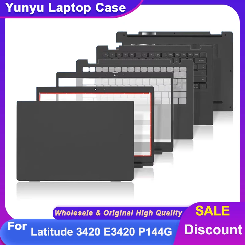 

Laptop Case for Latitude 3420 E3420 P144G LCD Back Cover Bezel Palmrest Bottom Case Shell 02K5F8 04PX9K 03VX9G 03NVYX 02935X