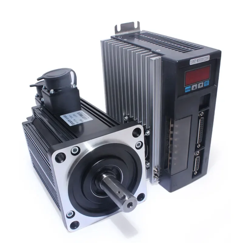 130ST-M06015 220V 0.95KW AC Servo Motor 950W 1500RPM 6N.m Single-Phase AC Drive Permanent Magnet Matched AASD-20A Driver