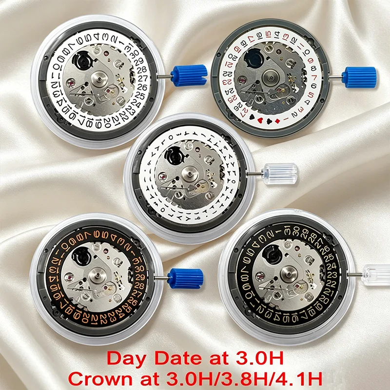 NH35 Movement Date NH35 nh35a Automatic Mechanical Movement Crown at 3.0 3.8 4.1H Oclock SKX007 SKX009 SRPD GMT Watch Mod Parts
