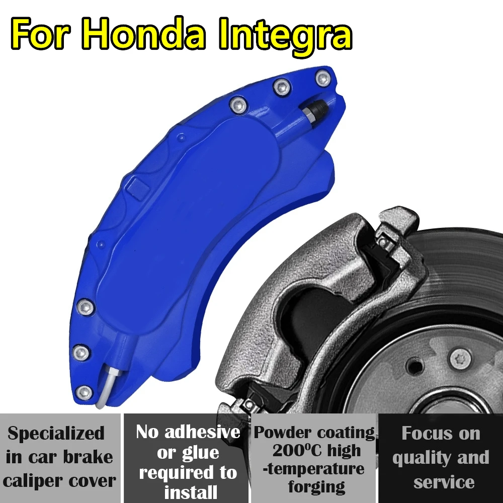 For Honda Integra Car Brake Caliper Cover Aluminum Alloy Metal Exterior Kit Fit HATCHBACK 2.0L e:HEV 240TURBO CVT 2022 2023 2024