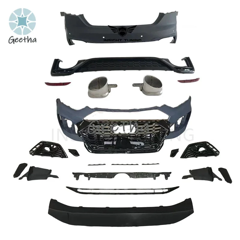 

Высококачественный комплект обвеса для Audi A5 (2019-2023) для преобразования в RS5: бампер, задние фонари, диффузор, решетка радиатора, выхлопные трубы