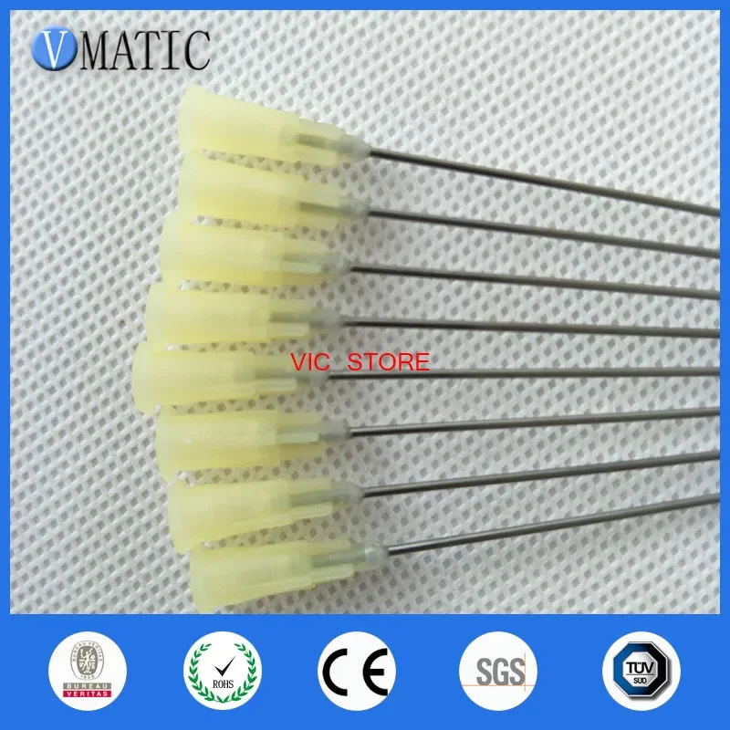 Free Shipping Quality 19G Blunt Needle Tip 10cm For Liquid Dispenser Adhesive Glue Ink Refilling 100mm Length Dispensing Needles