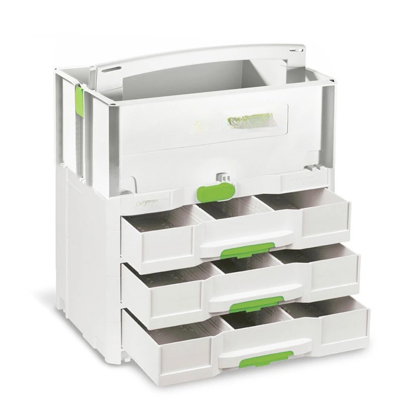 Toolbox, multifunctional modular outdoor car-mounted household 500 accessory storage box