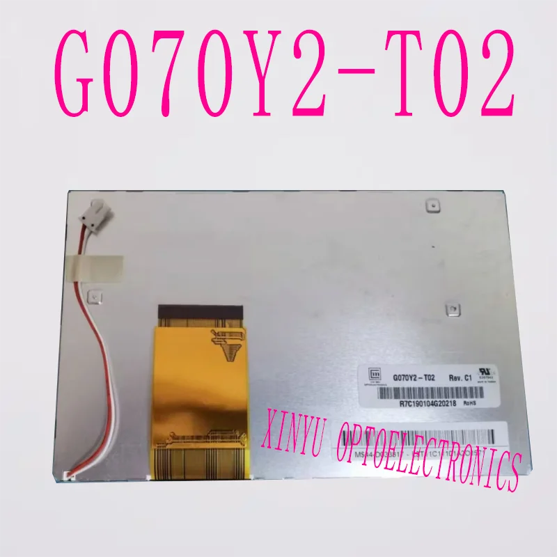 

Для Innolux 7-дюймовый G070Y2-T02 оригинальный промышленный ЖК-дисплей