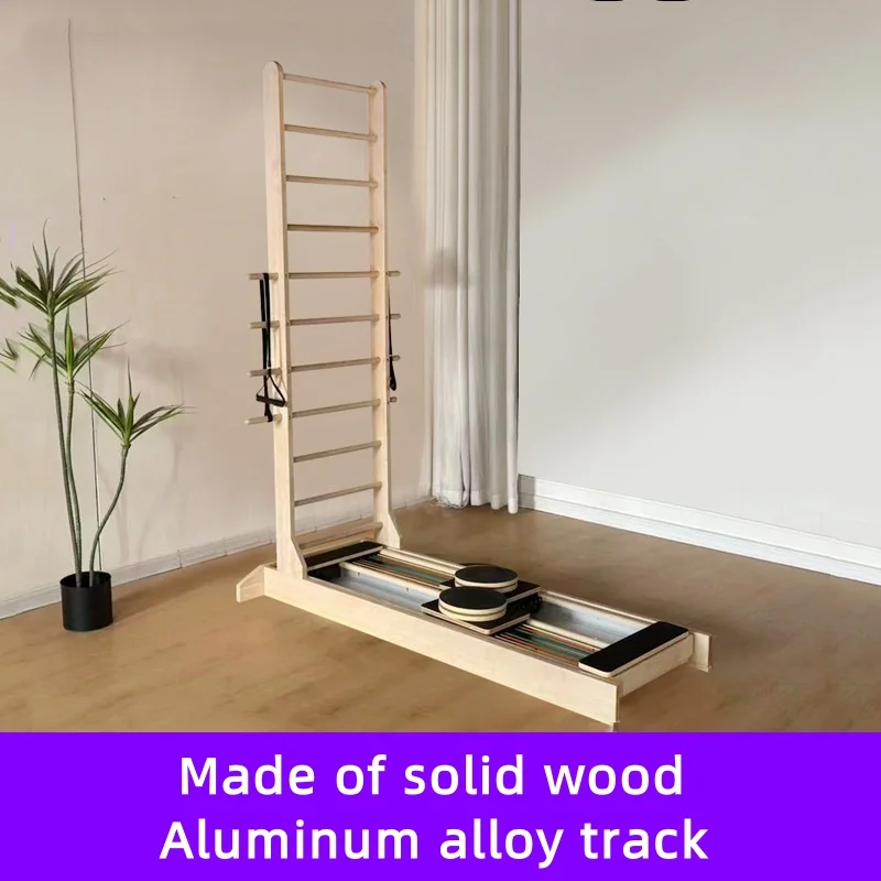 

Bidirectional ladder bed Pilates equipment yoga stretching core bed bidirectional slide rail sliding ladder Pilates
