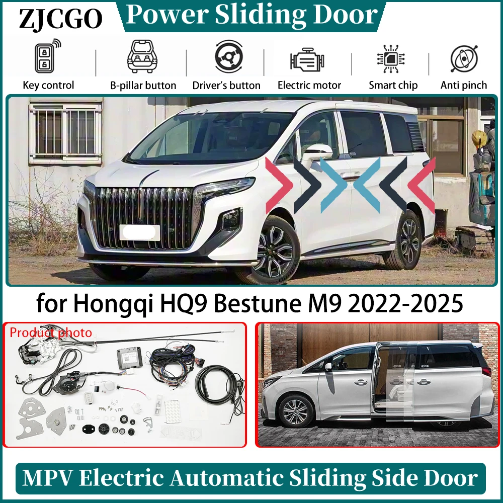 

for Hongqi HQ9 Bestune M9 2022-2025 Smart OEM Automatic Electric MPV Side Power Sliding Door Control System