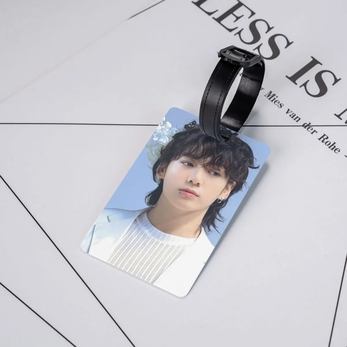 

Бирки для багажа J-JungKooks: аксессуары для чемоданов, этикетки для путешествий, держатели для идентификационных бирок с именем и адресом