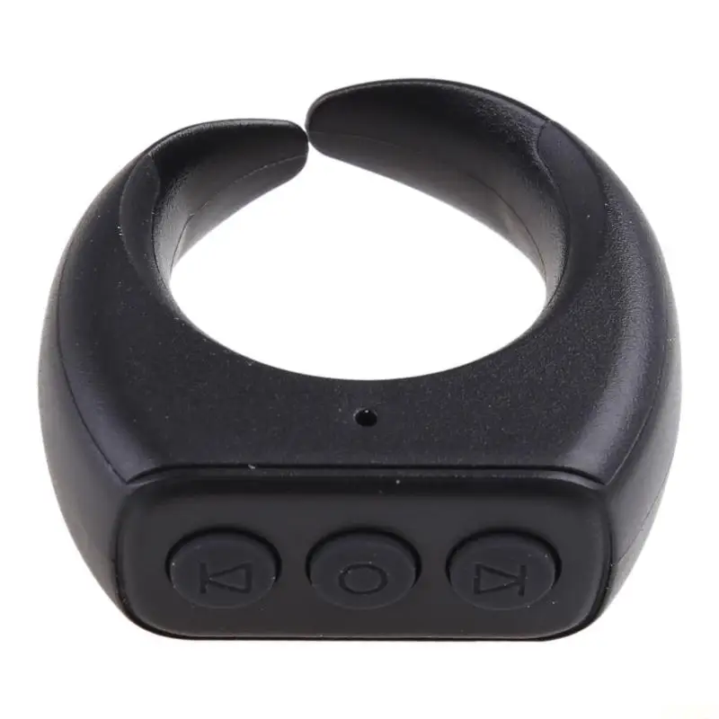 B03F Multifunctional Remote Control Ring Bluetooth-compatible Fingertip Flipping Device Mini Video Controller