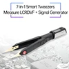 MINIWARE 휴대용 디지털 스마트 핀셋 DT71 LCR SMD 테스터 10KHz 미터 신호 발생기 디버깅 수리 도구 OLED 디스플레이 2