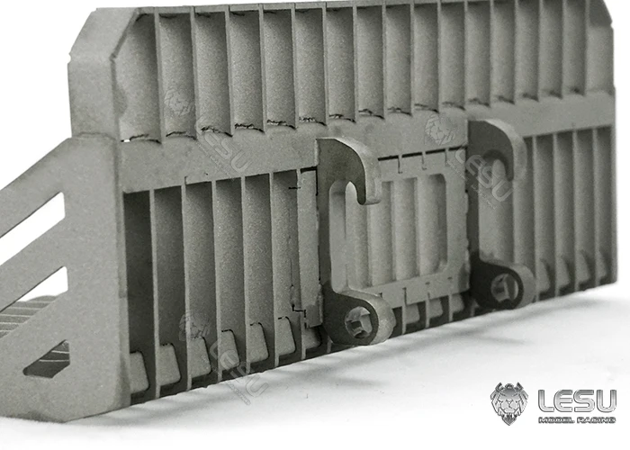 LESU 1/14 Hydraulisches Modellspielzeug Kompaktlader mit Metallsieblader Hochleistungs-RC-Baumaschine – Detail 9
