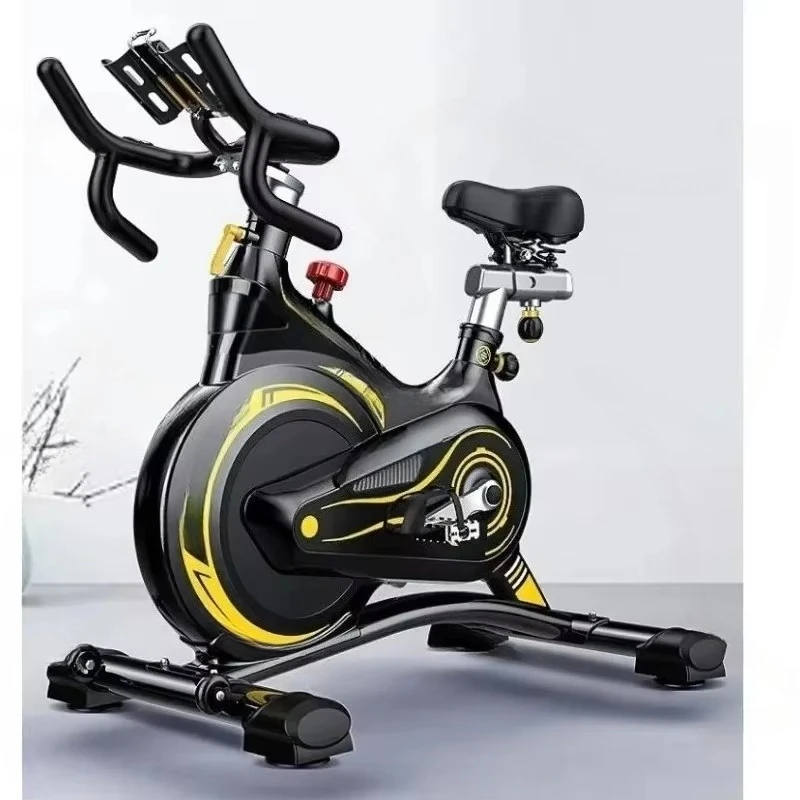 Magnetic Belt Drive Spinning Bike, High-End Smart Stationary Exercise Bike with Digital Monitor & Adjustable Resistance