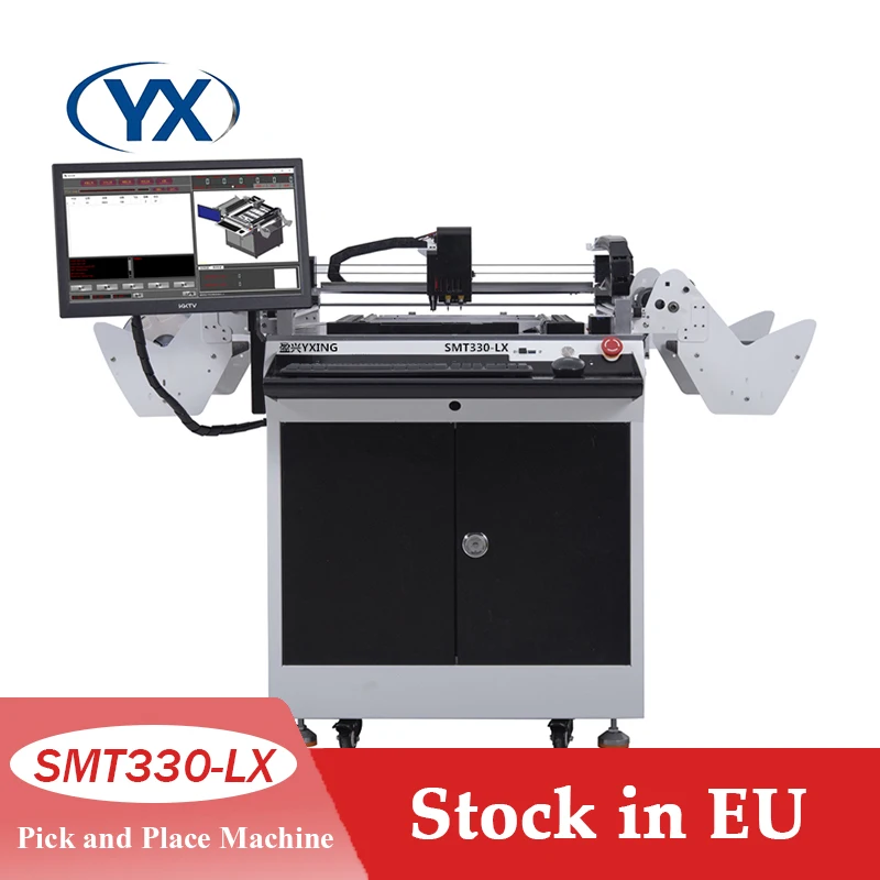 В наличии в ЕС 2022. Новая монтажная машина SMD. Подбор и размещение для микросхем SMT330-LX. Машина для захвата и размещения.