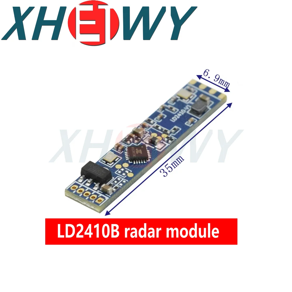 LD2410C LD2410B/LD2410B-P human presence sensor millimeter wave radar induction module heartbeat detection non-contact