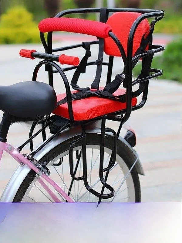

Thiened Wide Children's Bicycle Vehicle Rear for Girls Student Baby Large Child Bike Riding Equipment
