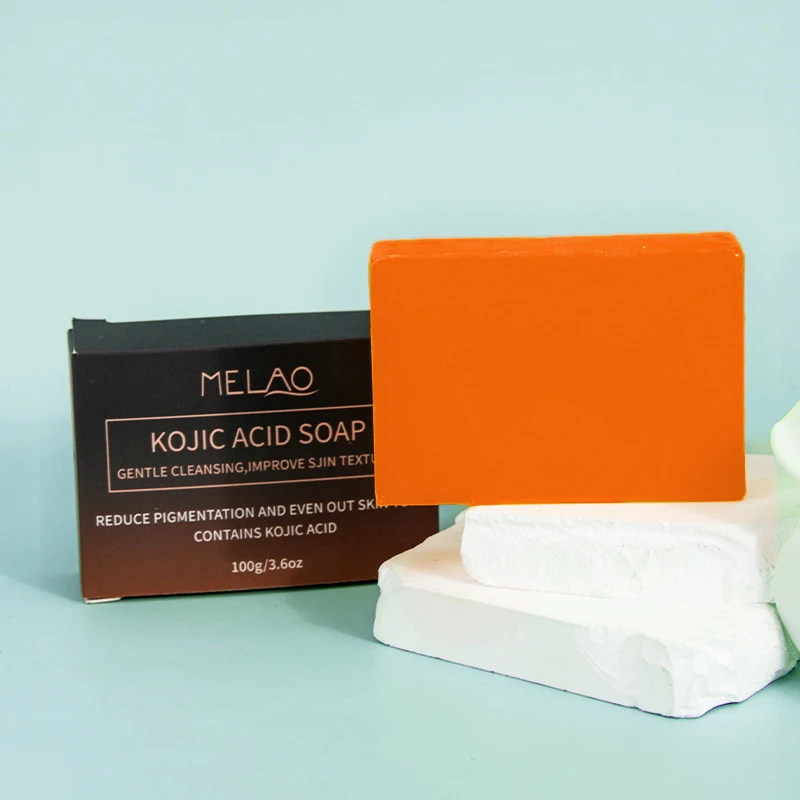 MELAO Cross-border Deep Cleaning Black Spot Kojic Acid Handmade Soap With Gentle Hand Soap Factory Wholesale