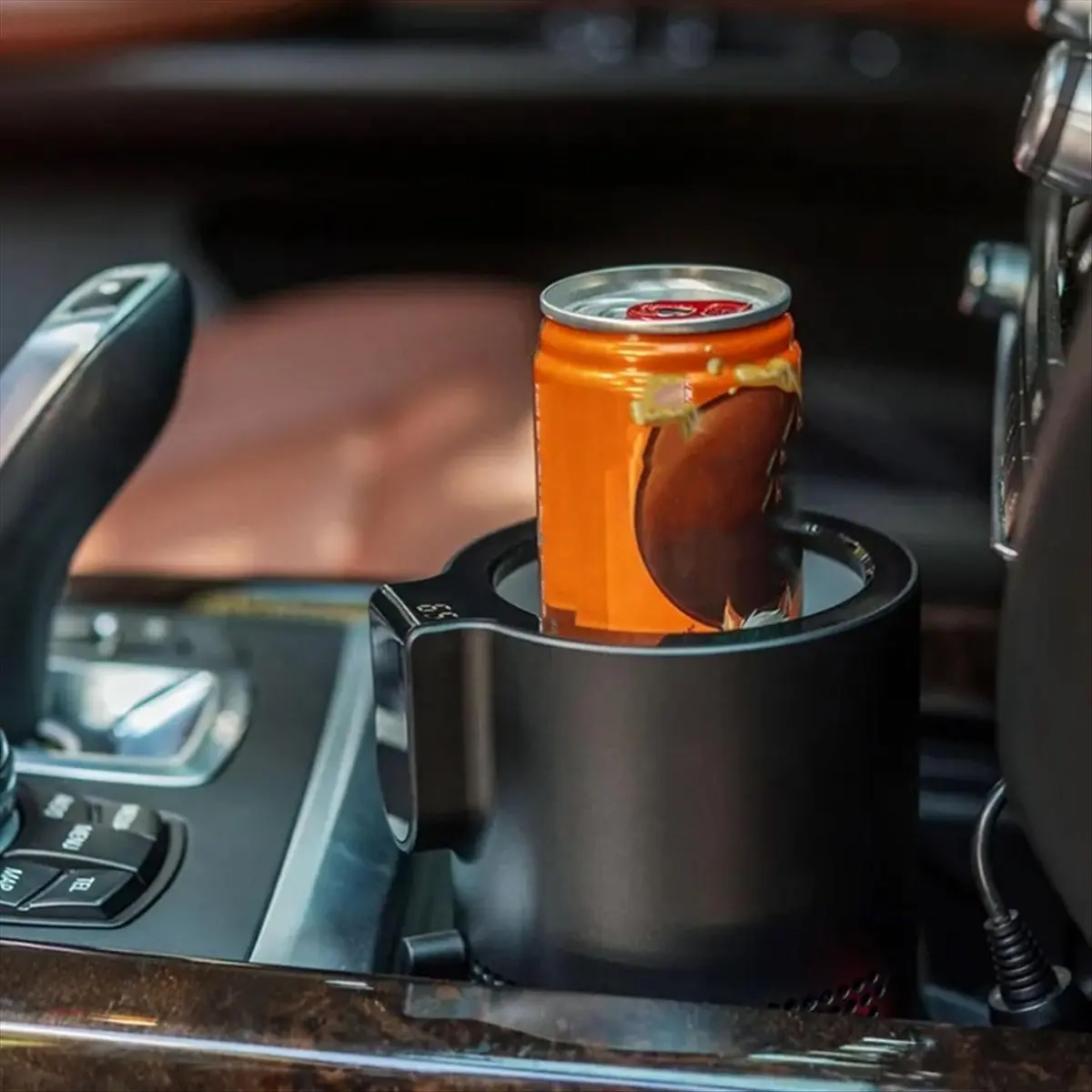 كوب سيارة محمول دافئ وبارد، كوب تسخين قهوة ذكي 2 في 1، حامل أكواب ساخن وبارد للسيارة #6