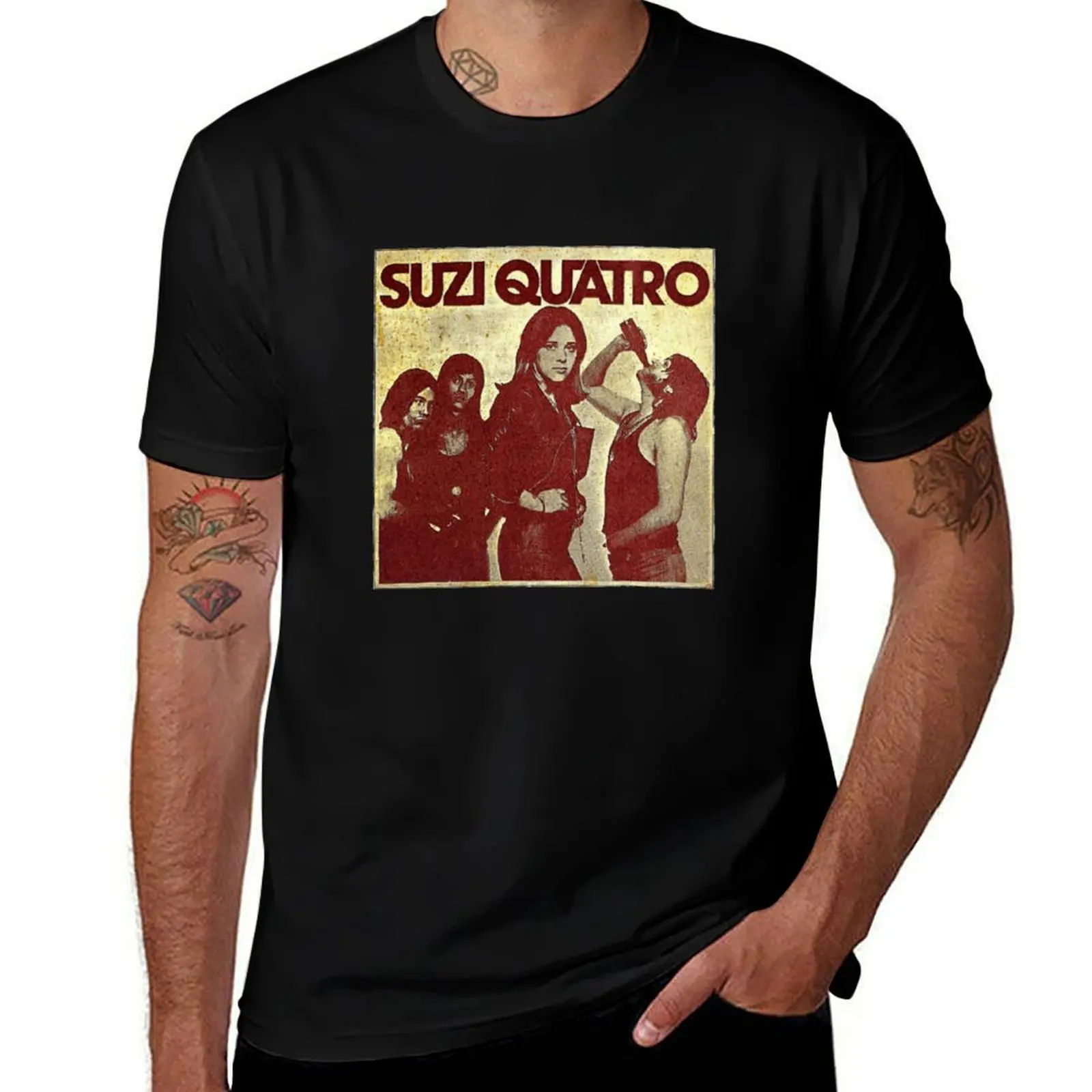 

Suzi Quatro T-Shirt man t shirt luxury man t shirts graphic T-Shirt