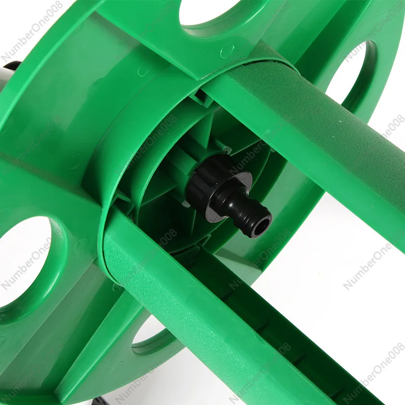 Manufacturer Supplies Large Garden Water Pipe Truck, Water Pipe Reel Reel, Hand Push Pulley 50 Meters for Home Use