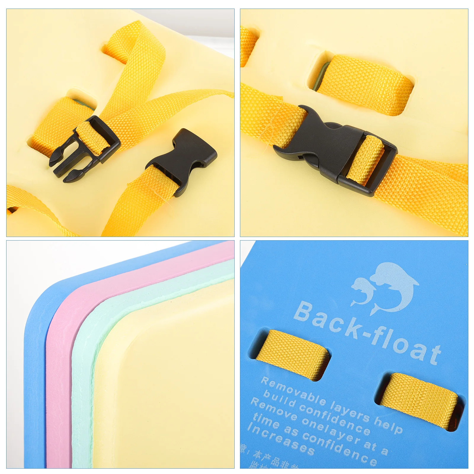 3 قطعة تعويم خلفي كبير للمساعدة على تدريب السباحة لوح السباحة المحمول إيفا تعويم بركة ممارسة ركلة مجلس معدات السباحة #1