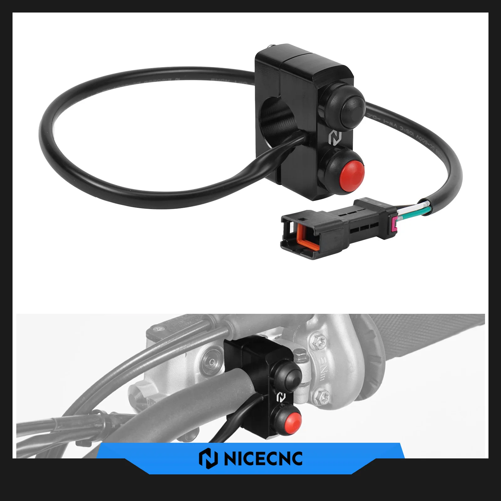 

For 2025 2024 Husqvarna TE 300 TE 250 FE 501 450 350 300 250 150 125 TC FC TX FX 2023 Motorcycle Start Kill Stop Switch Button